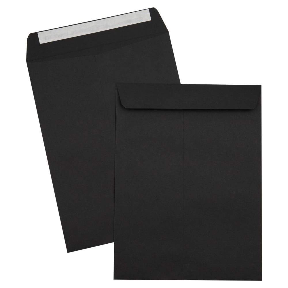 Amazon.com : LUXPaper 9 x 12 Open End Envelopes | Peel & Press